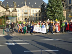 Bundesweite Eröffnung der Sternsingeraktion in Fulda (Foto: Karl-Franz Thiede)